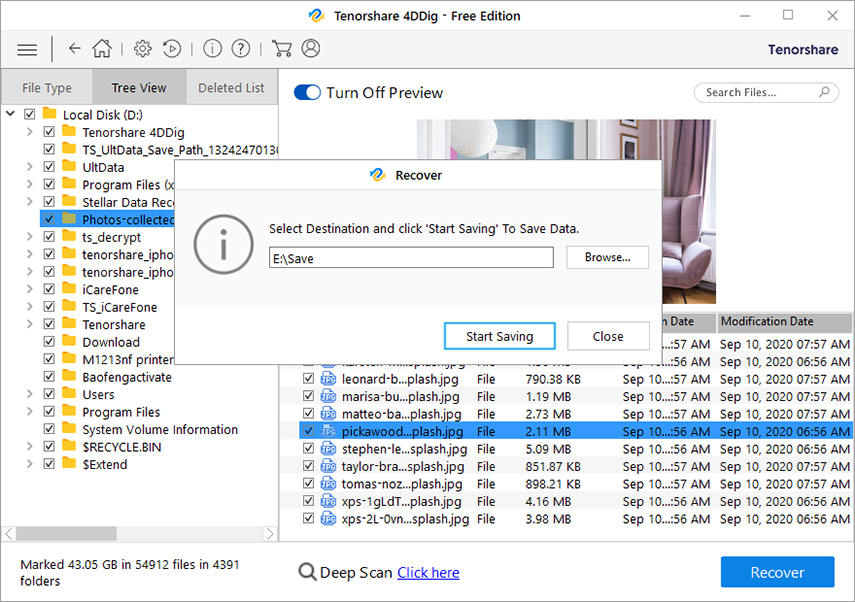 4DDiG Melhor Programa para Recuperar Arquivos Deletados do Windows/Mac