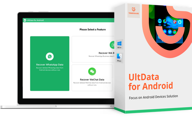 UltData récupération de données Android